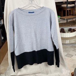 Color block sweater